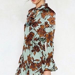 Nasty Gal IVIVI beautiful fall dress